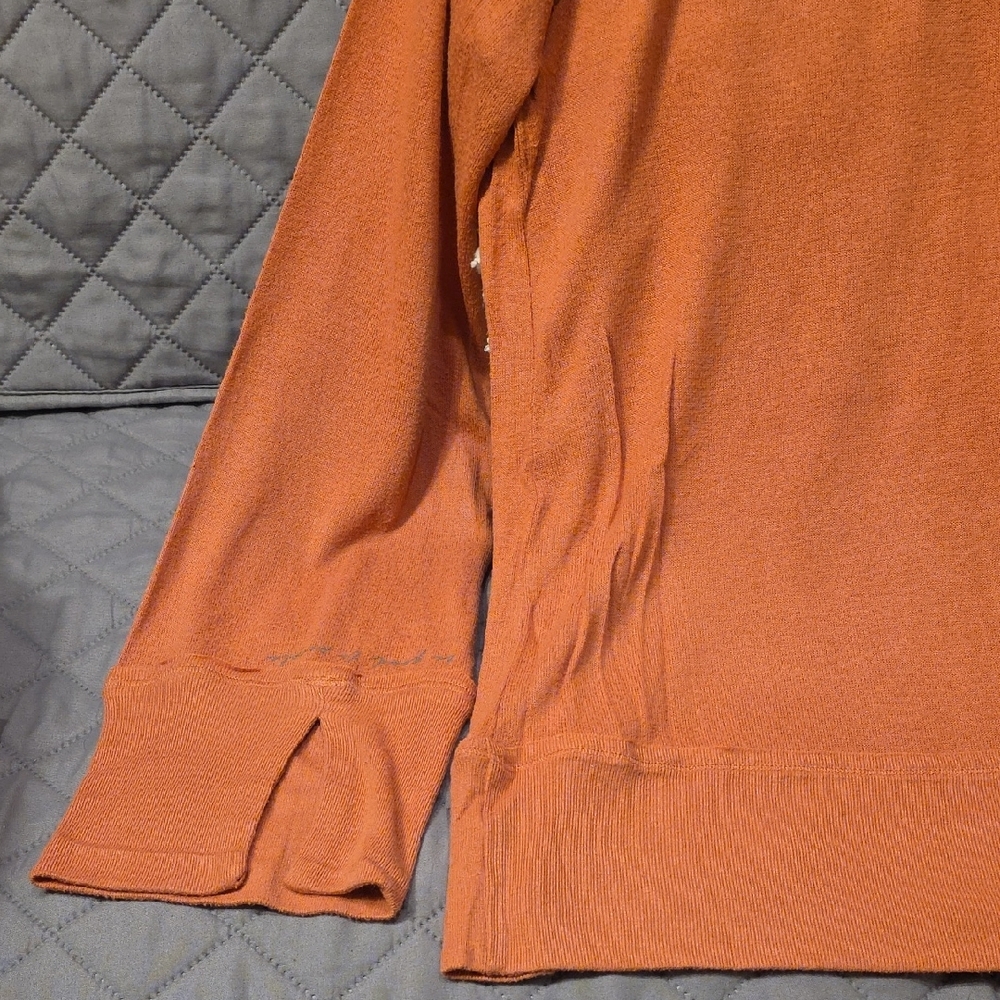 Peace Love World Coral Cowl Neck Sweater - Picture 7 of 16